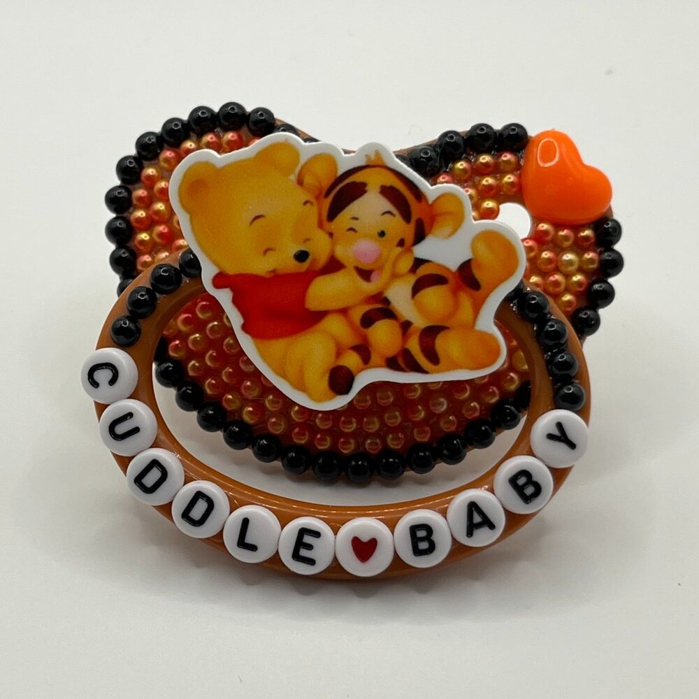 Pooh & Tigger Cuddle Baby Adult Pacifier